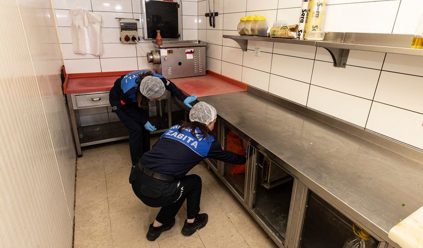 Zabıta Ekiplerinden Halk Sağlığı İçin Denetim