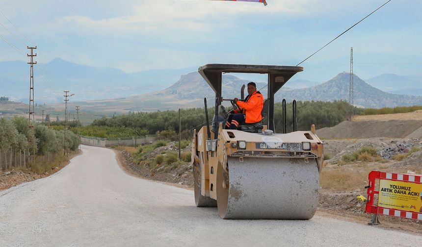 Mersin Büyükşehir Yol Çalışmaları Yaptı