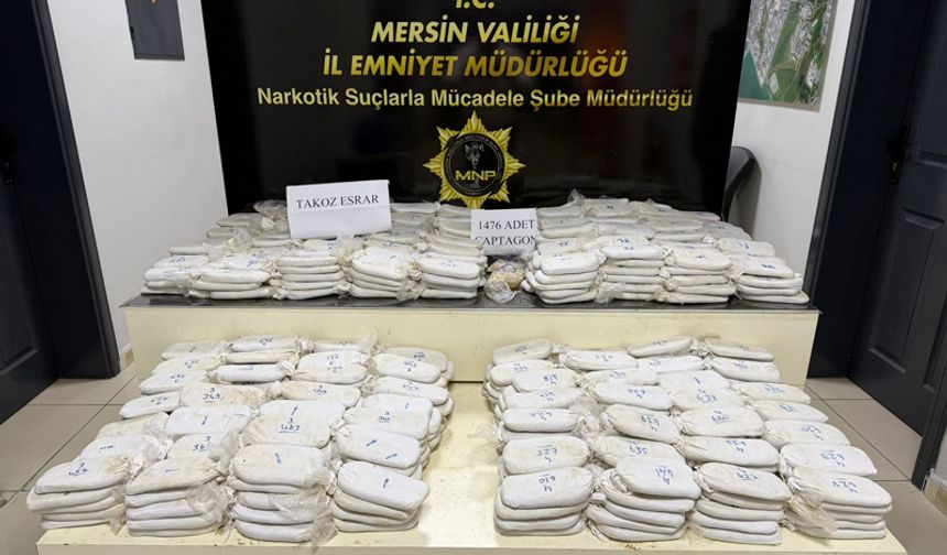 Mersin'de 33 Milyon Tl’lik Operasyon!