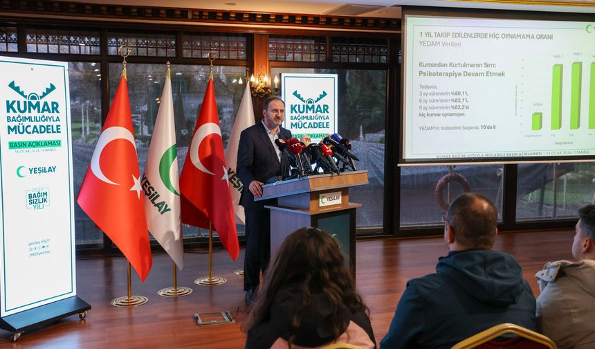 Kumar Bağımlılığında Çözümün Adresi Yeşilay