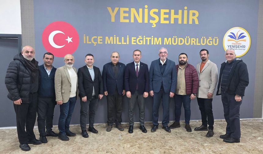 Kayserililerden Yenişehir Milli Eğitime Ziyaret