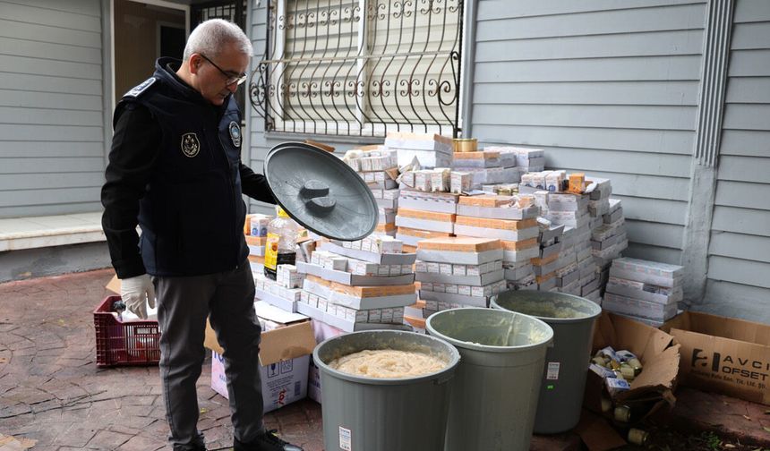 Toroslar Zabıtasından Halk Sağlığını Tehdit Eden Merdiven Altı Üretime Darbe