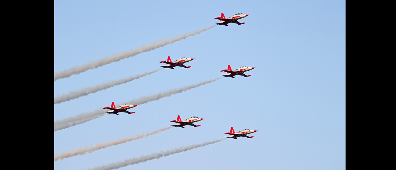 Türk Yıldızları Mersin Semalarında