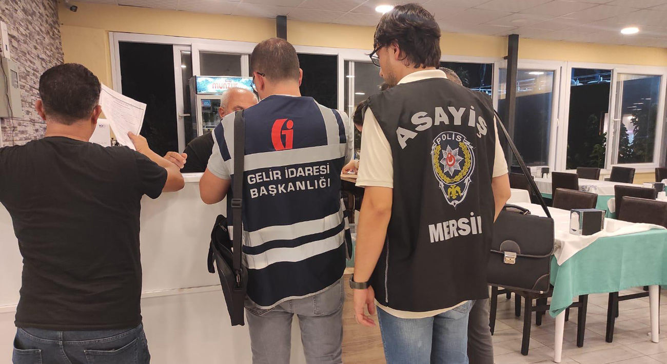 Mersin Polisinden Asayiş Uygulaması