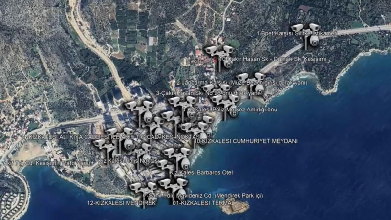 Mersin Emniyeti Kamara Sayısını Arttırdı