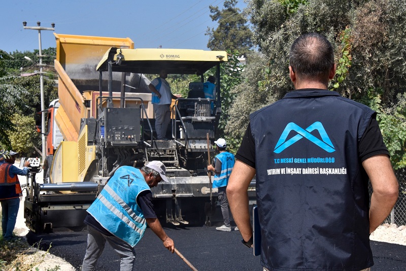 Kargıpınarı’nda Altyapı Sonrası Asfalt Kaplama Çalışmasını Tamamladı