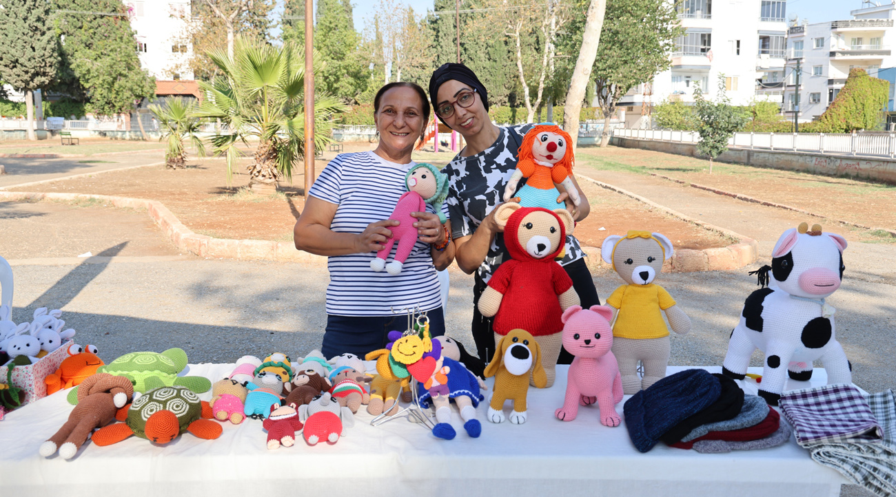 Toroslar’da Üretici Kadınların Emeği Halkla Buluşuyor