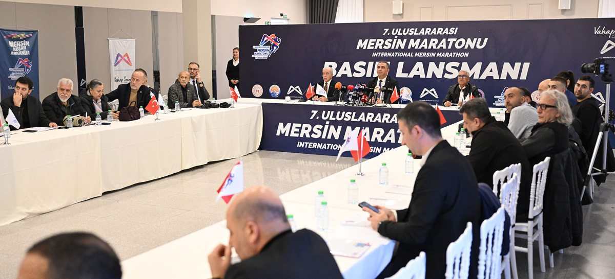 7. Uluslararası Mersin Maratonu’nun Basın Lansmanı Yapıldı