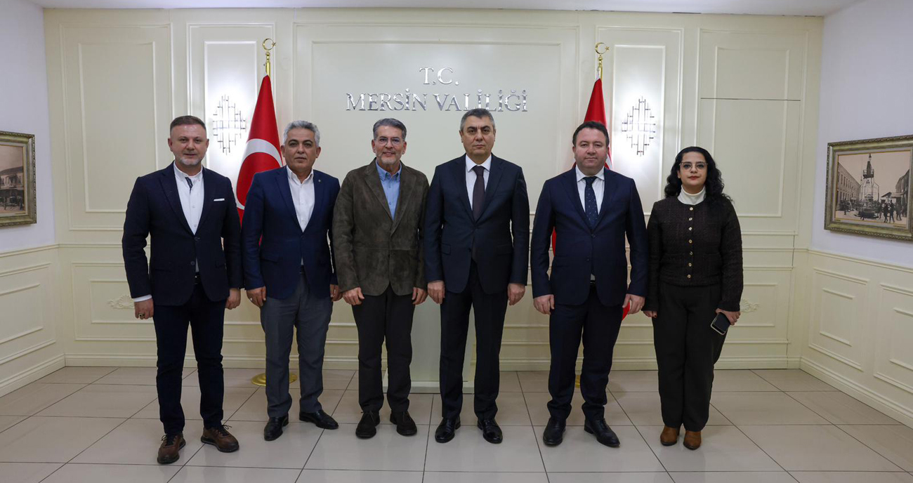 Mersin Valisi Atilla Toros, Milletvekili Uysal İl Görüştü