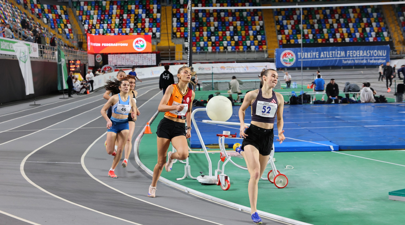 Yeşilay Türkiye Salon Atletizm Şampiyonası tamamlandı